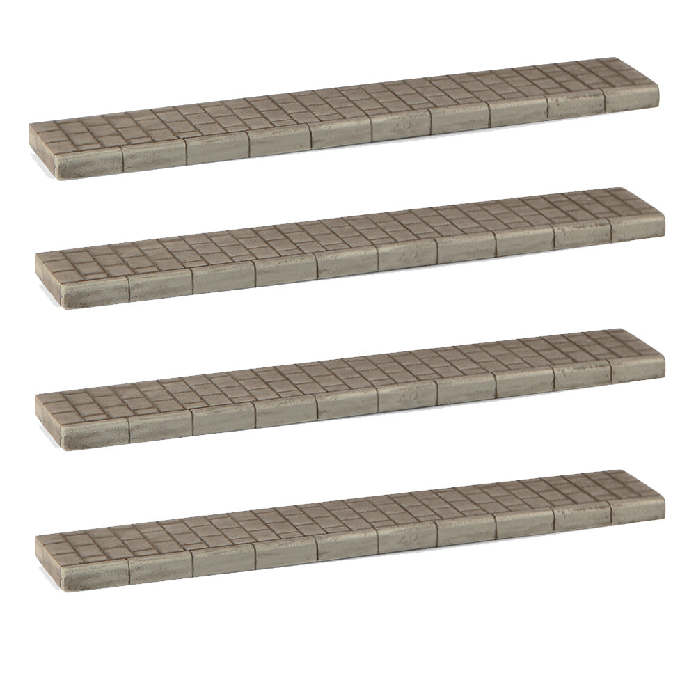 Bachmann Scenecraft 44-563 Straight Pavements (x4) OO Gauge