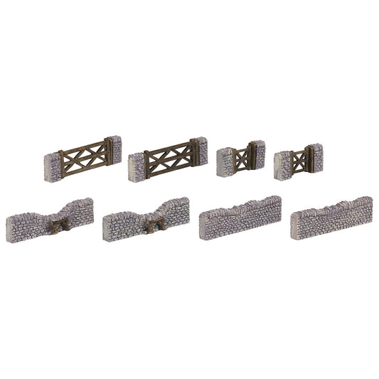 Bachmann Scenecraft 44-580 Dry Stone Walling and Gate OO Gauge