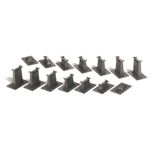 Bachmann USA 14-Piece Graduated Pier Set HO Gauge 44471