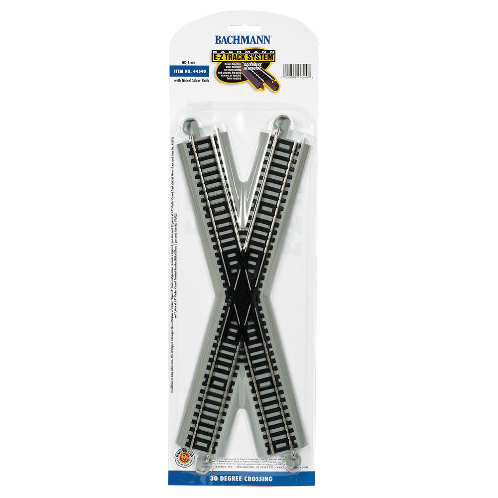 Bachmann USA 30 Degree Crossing (1/Card) HO Gauge 44540
