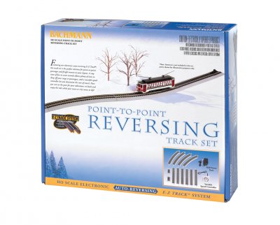 Bachmann USA 44547 Nickel Silver E-Z Track Reversing System HO Gauge