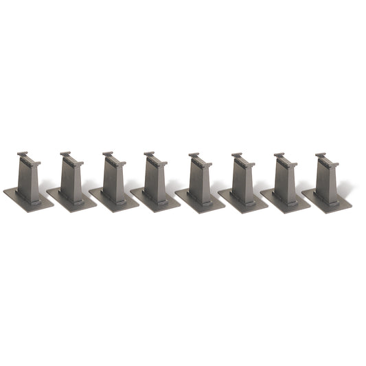 Bachmann USA 8 Piece Tall Pier Set N Gauge 44872