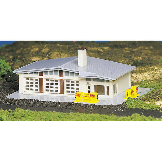 Bachmann USA Shell Gas Station N Gauge 45904
