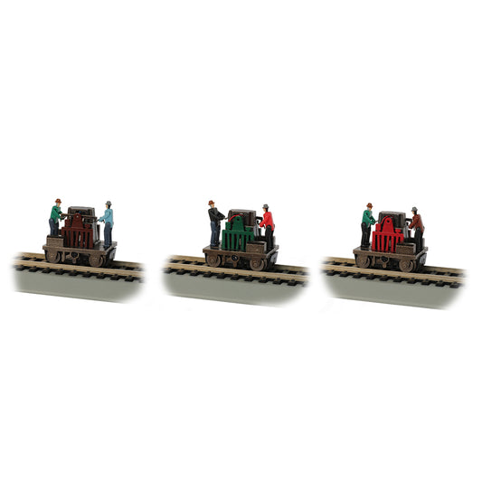 Bachmann USA Gandy Dancer - Assorted Colors HO Gauge 46223