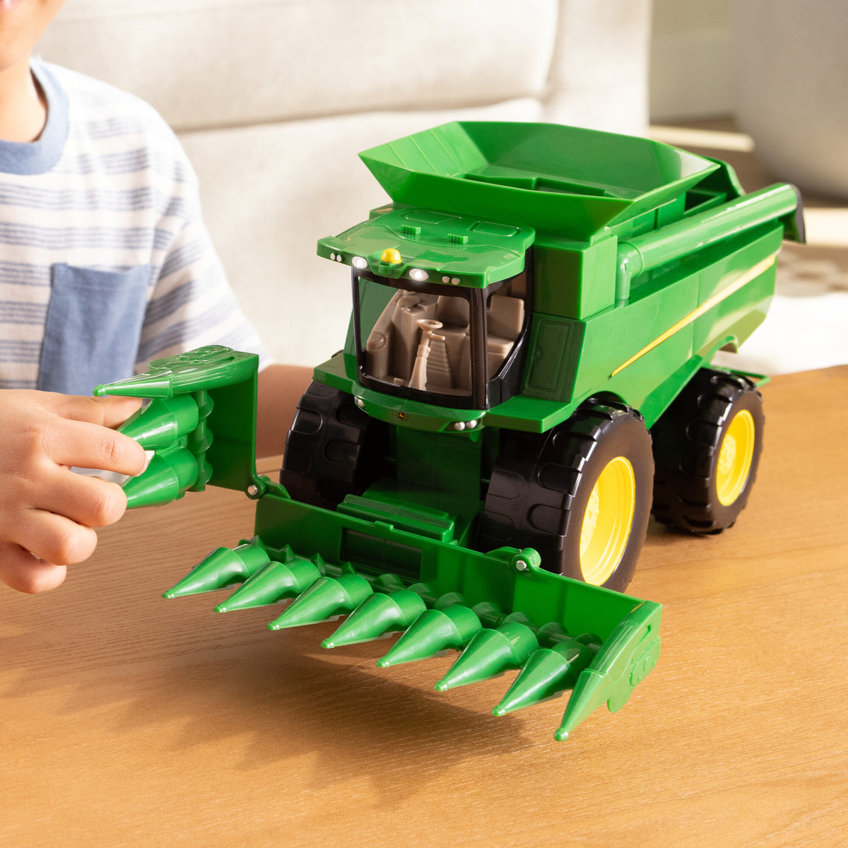 John Deere Lights & Sounds Combine Harvester 16in Age 3+ TOMY - image 5