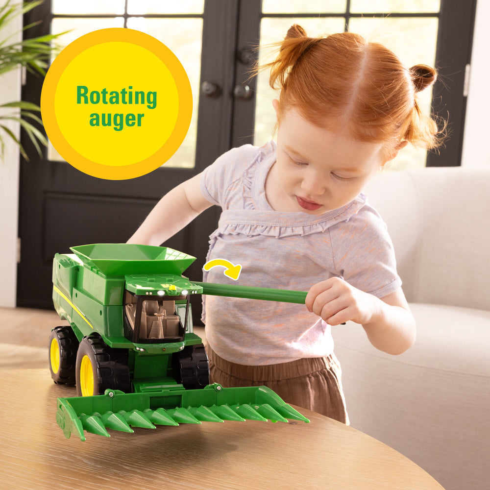 John Deere Lights & Sounds Combine Harvester 16in Age 3+ TOMY