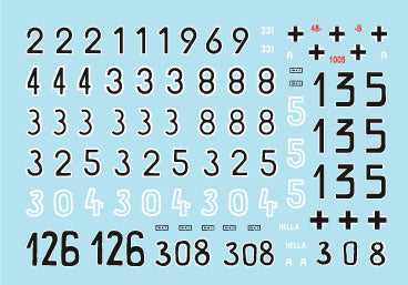 Star Decals 48-B1005 1:48 HJ Panthers