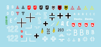 Star Decals 48-B1017 1:48 Sturmgeschutz/StuG.III B 1941-42 # 2