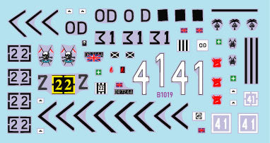 Star Decals 48-B1019 1:48 Challenger 2