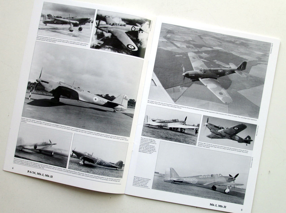 4 + Publications 4PLUS13 Fairey Fulmar Mk.I, Mk.II, NF Mk.II, TT Mk.II.