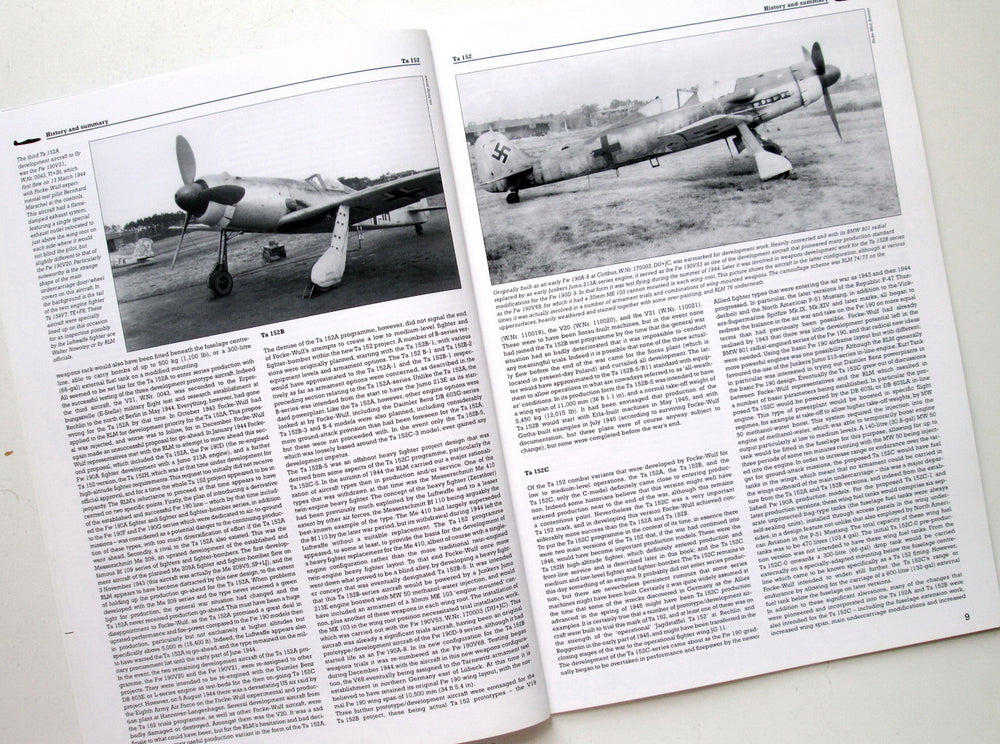 4+ Publications Focke-Wulf Ta-152 (A/B/C/H/153)