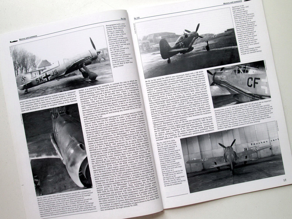 4+ Publications Focke-Wulf Ta-152 (A/B/C/H/153)