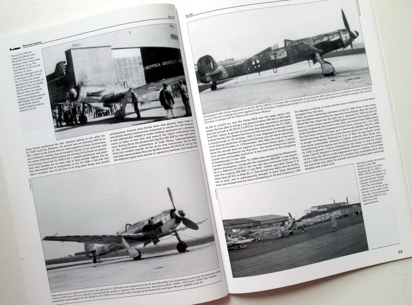 4+ Publications Focke-Wulf Ta-152 (A/B/C/H/153)