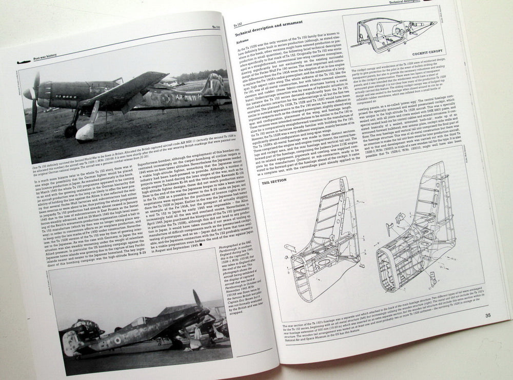 4+ Publications Focke-Wulf Ta-152 (A/B/C/H/153)