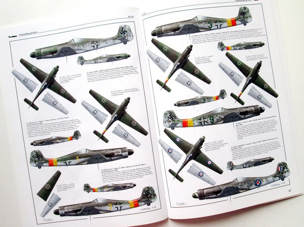4+ Publications Focke-Wulf Ta-152 (A/B/C/H/153)