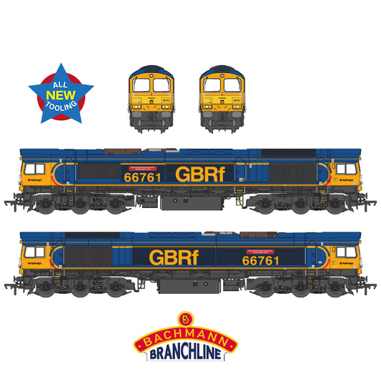 Bachmann Branchline 50-003 Class 66/7 66761 Wensleydale Railway A GBRf Europorte