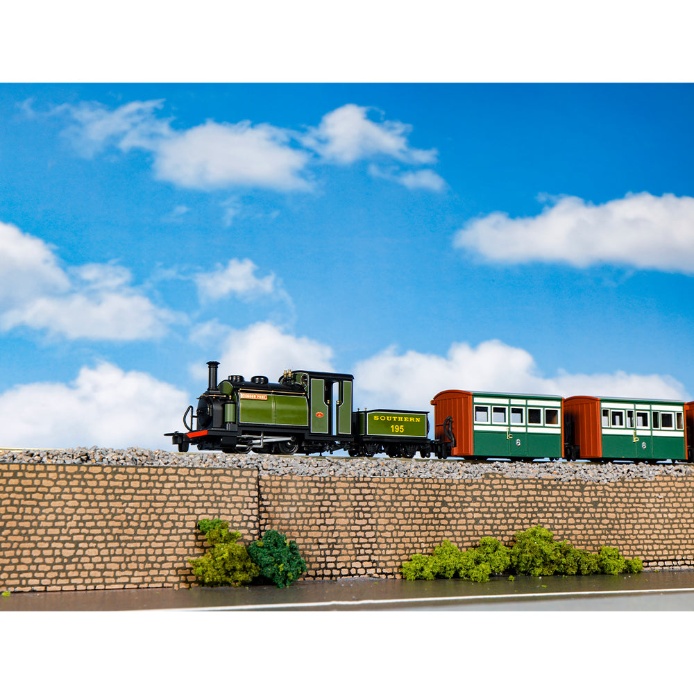 KATO/PECO Large England Locomotive "EXMOOR PONY" SR Green OO9 Gauge 51-251H