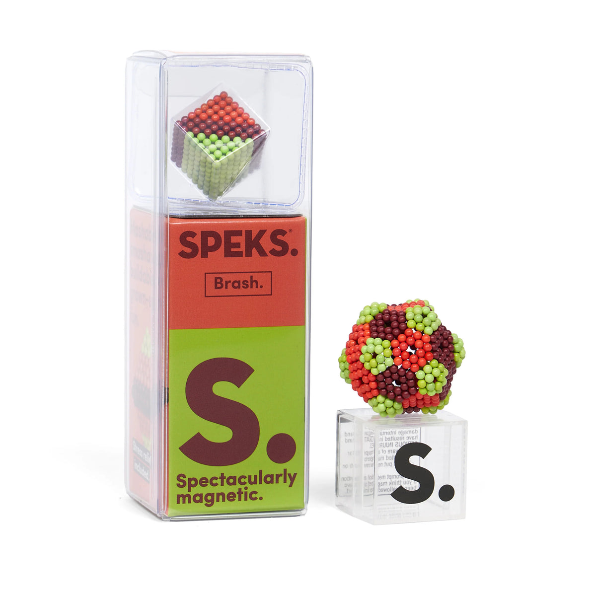 Speks 512 Magnet Balls Bolds: Red - Adult Fidget Stress-Relief