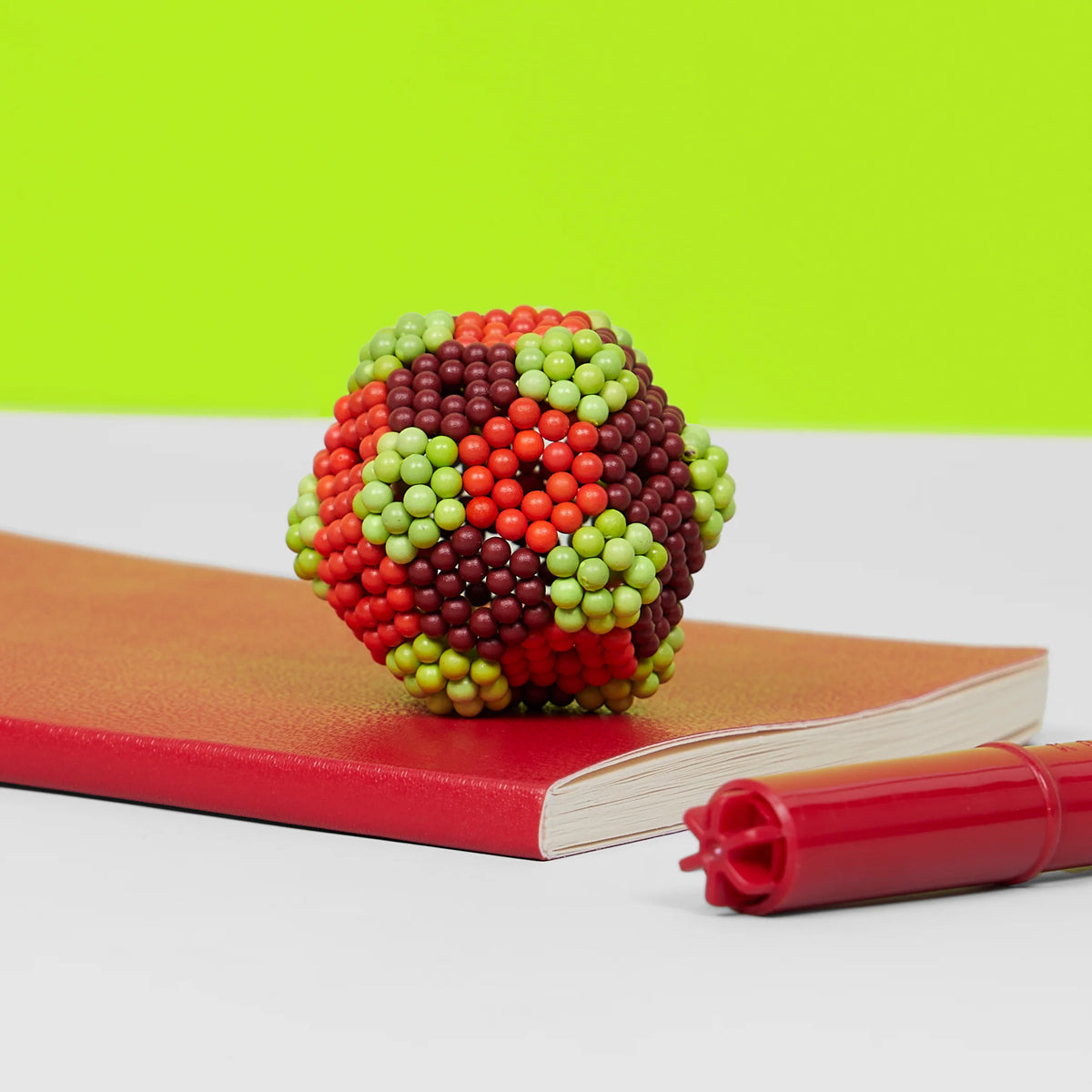 Speks 512 Magnet Balls Bolds: Red - Adult Fidget Stress-Relief