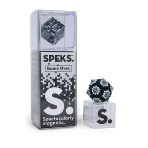 Speks 512 Magnet Balls Pixel: Game Over - Black - Adult Fidget Stress-Relief