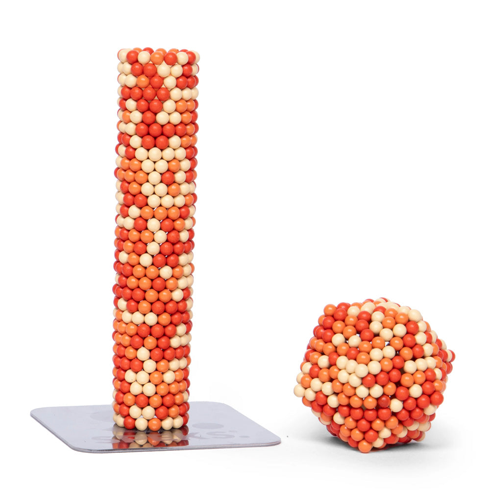 Speks 512 Magnet Balls Pixel: 1 Up - Orange - Adult Fidget Stress-Relief