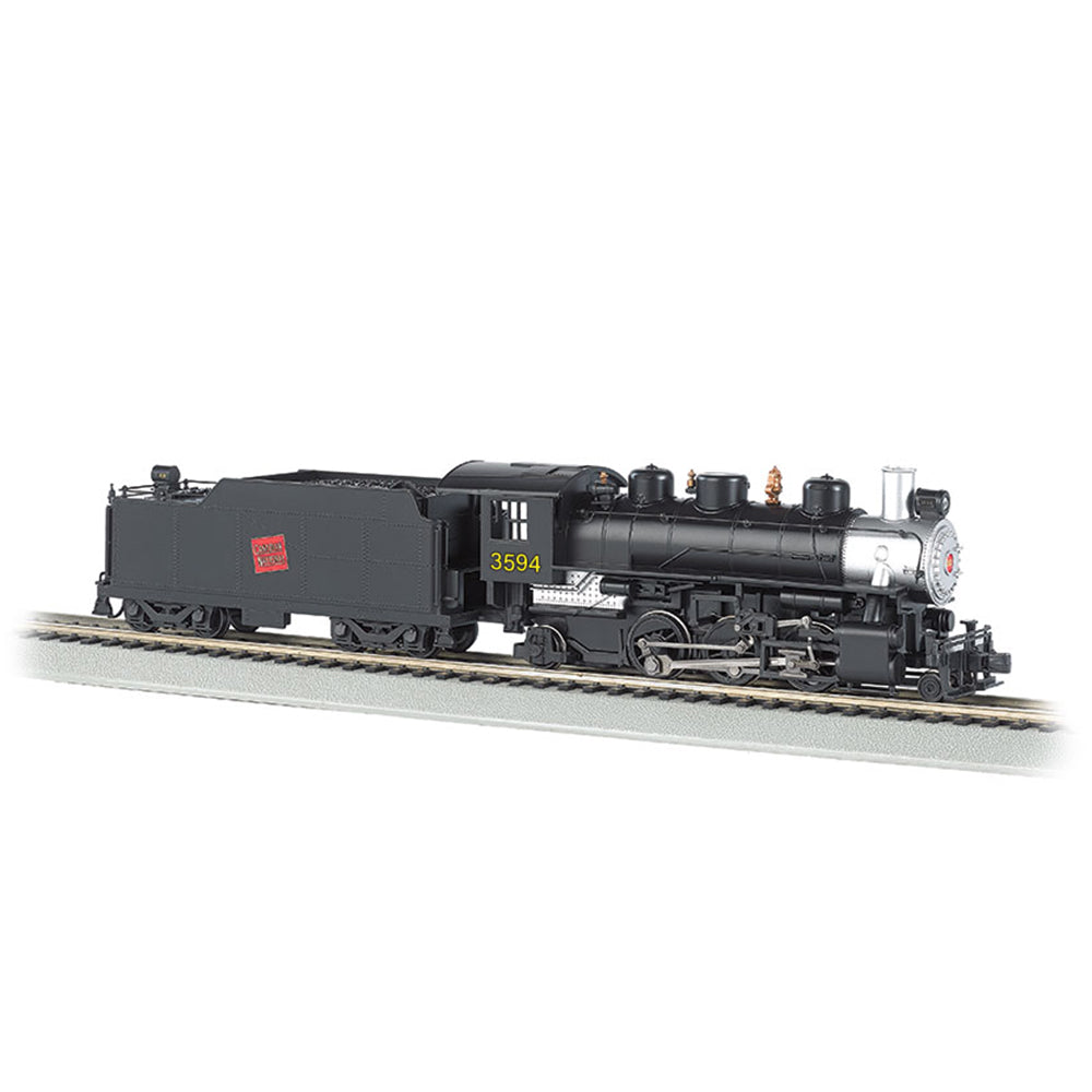 Bachmann USA Prairie 2-6-2 w/Smoke & Tender Canadian National #3594 HO 51505
