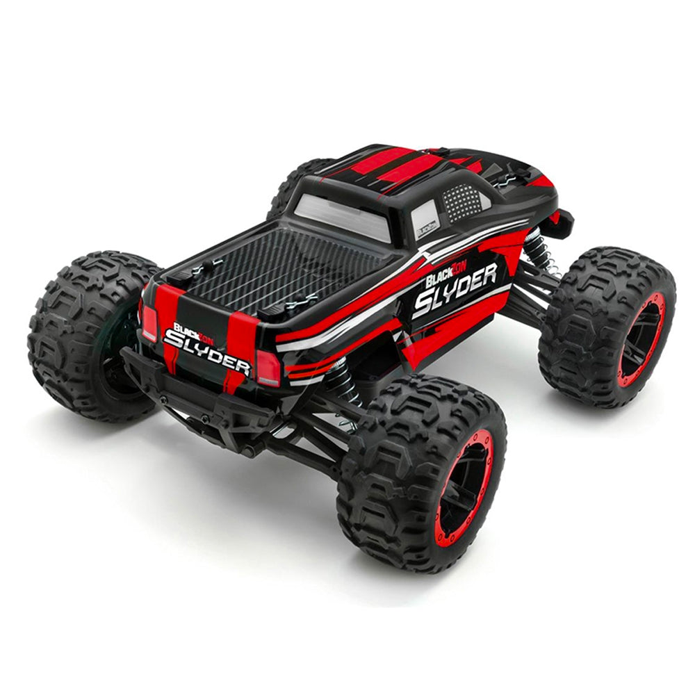 BlackZon Slyder 4WD 1:16 RTR RC Monster Truck - Red/Black