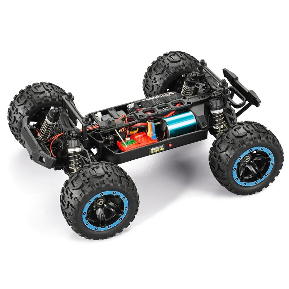 BlackZon Slyder Turbo 4WD Brushless 2S 1:16 RTR RC Monster Truck BLUE 540201