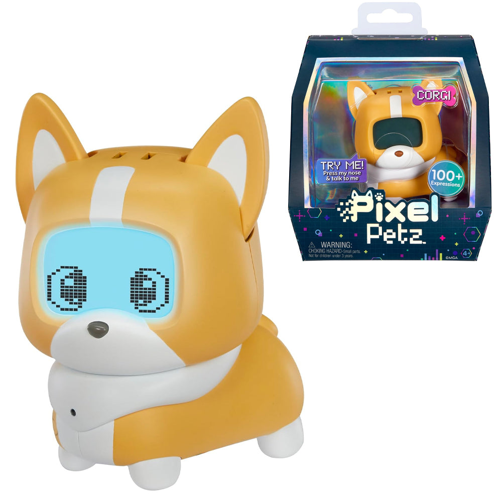 Pixel Petz: Corgi - Interactive Digital Pet Dog from MGA Age 4+