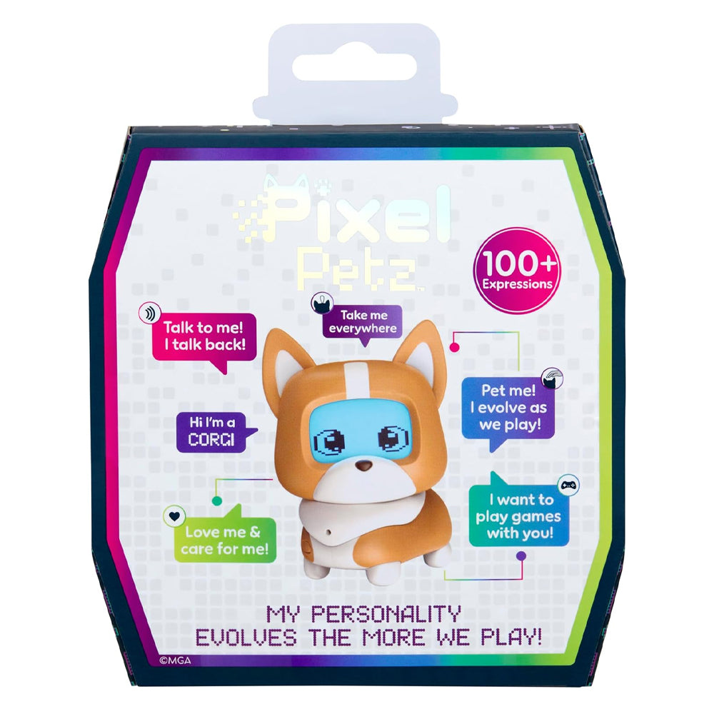 Pixel Petz: Corgi - Interactive Digital Pet Dog from MGA Age 4+
