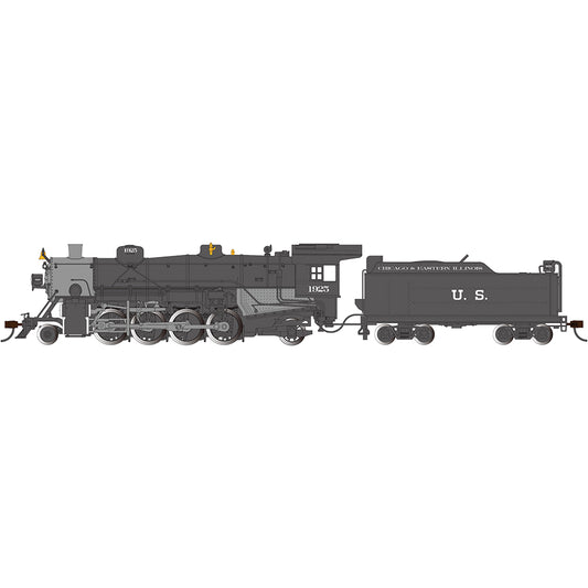 Bachmann USA USRA Light 2-8-2 - Chicago & Eastern Illinois #1925 HO Gauge 54308