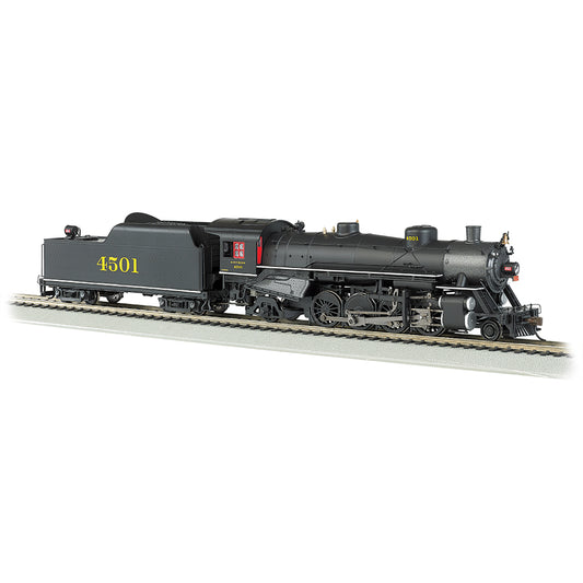 Bachmann USA USRA Light 2-8-2 Southern #4501 Long Tender(DCC Ready) HO 54403