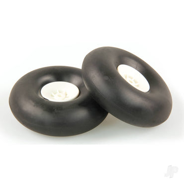 JP White Wheels 4.0in - (100mm) (10 pcs) 5507141