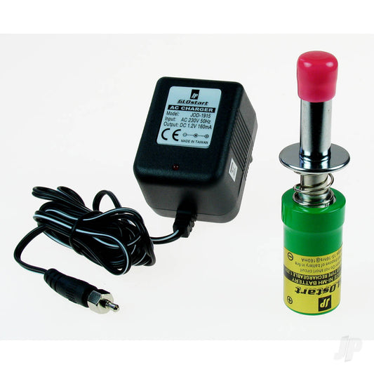 JP Glo-Start Clip (S) 2400mAh NiMH + Charger (2Pin) 5508106