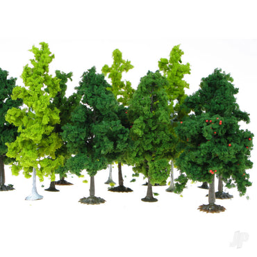 Heki 1360 50 Assorted Trees 8-13cm 5546137