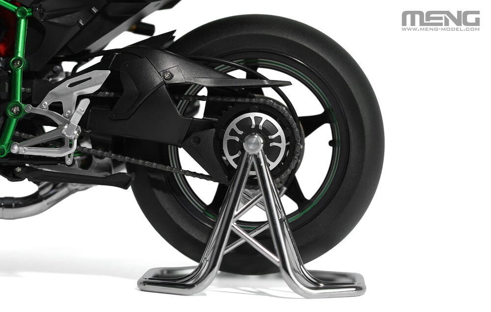 MENG-Model MT-011s Kawasaki Ninja H2R 2018 (Pre-colored Edition) 1:9 Model Kit