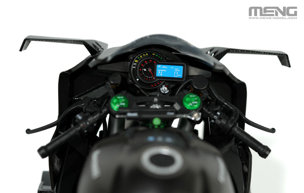 MENG-Model MT-011s Kawasaki Ninja H2R 2018 (Pre-colored Edition) 1:9 Model Kit