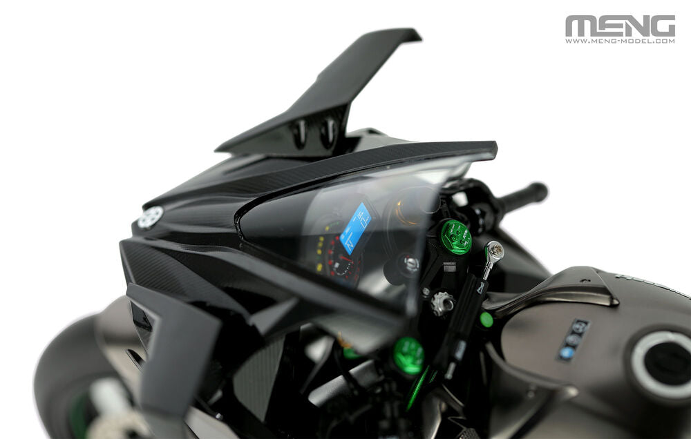 MENG-Model MT-011s Kawasaki Ninja H2R 2018 (Pre-colored Edition) 1:9 Model Kit