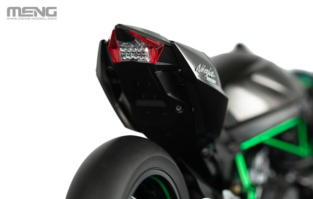 MENG-Model MT-011s Kawasaki Ninja H2R 2018 (Pre-colored Edition) 1:9 Model Kit