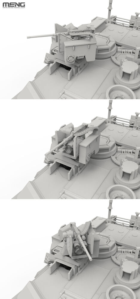 MENG-Model 72-016 U.S. Main Battle Tank M1A2 SEP V2 Abrams w/TAPS 1:72 Model Kit