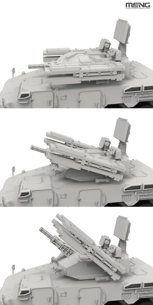 MENG-Model 72-017 Chinese Type 625E AA Gun& Missile Integrated WS 1:72 Model Kit