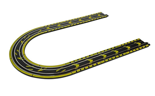 Micro Scalextric G8045 Micro Scalextric Track Extension Pack - Straights & Curves