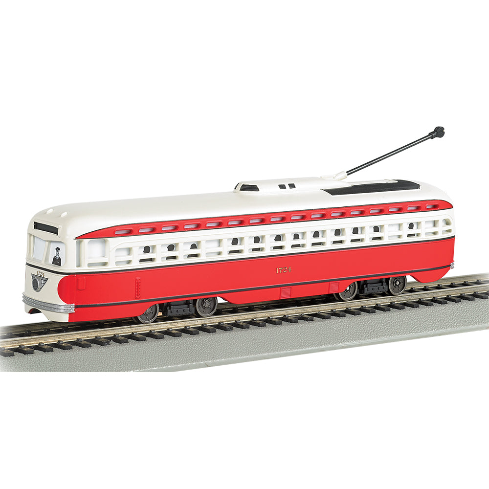 Bachmann USA PCC Streetcar - Allegheny Transit Pittsburgh HO Gauge 60505