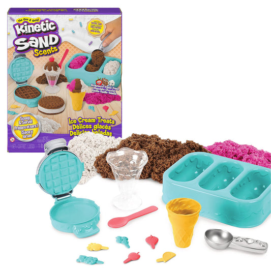 Kinetic Sand Ice Cream Treats Playset