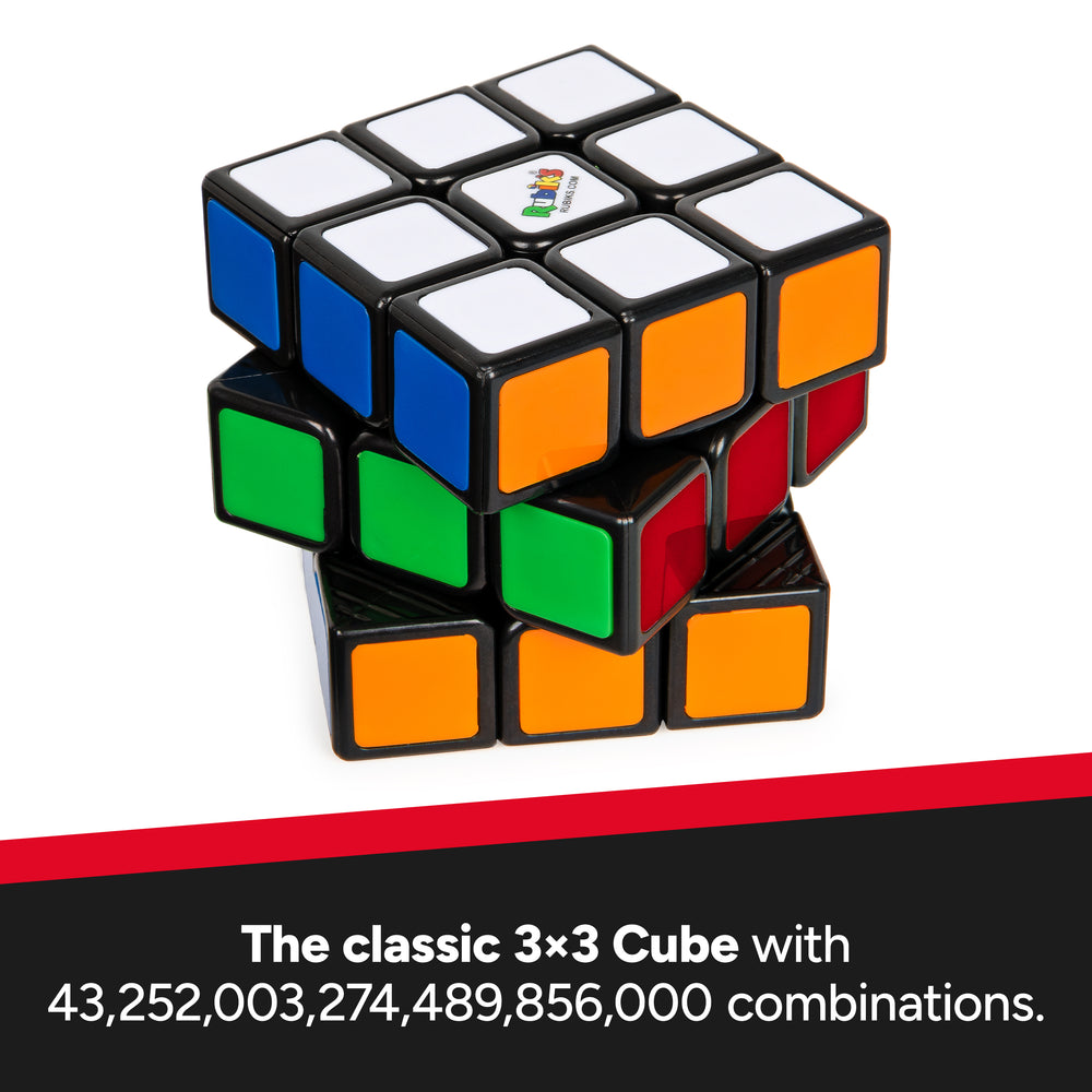 Rubik's 3x3 Classic Brainteaser Cube - Spinmaster