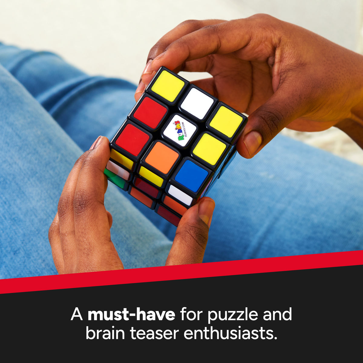 Rubik's 3x3 Classic Brainteaser Cube - Spinmaster - image 3