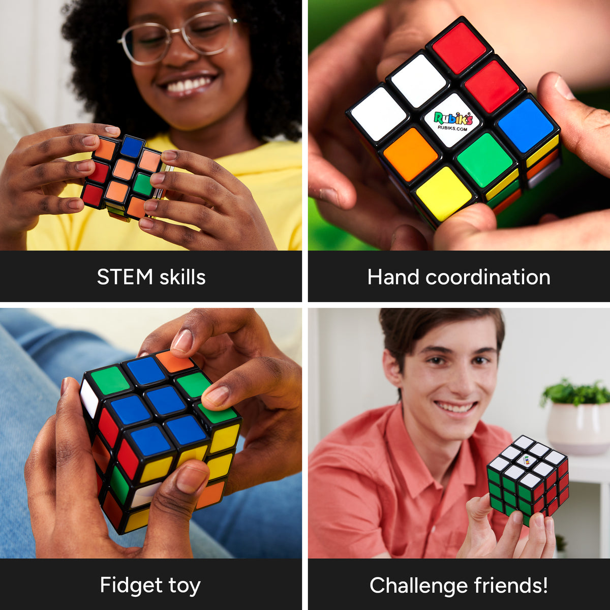 Rubik's 3x3 Classic Brainteaser Cube - Spinmaster - image 4