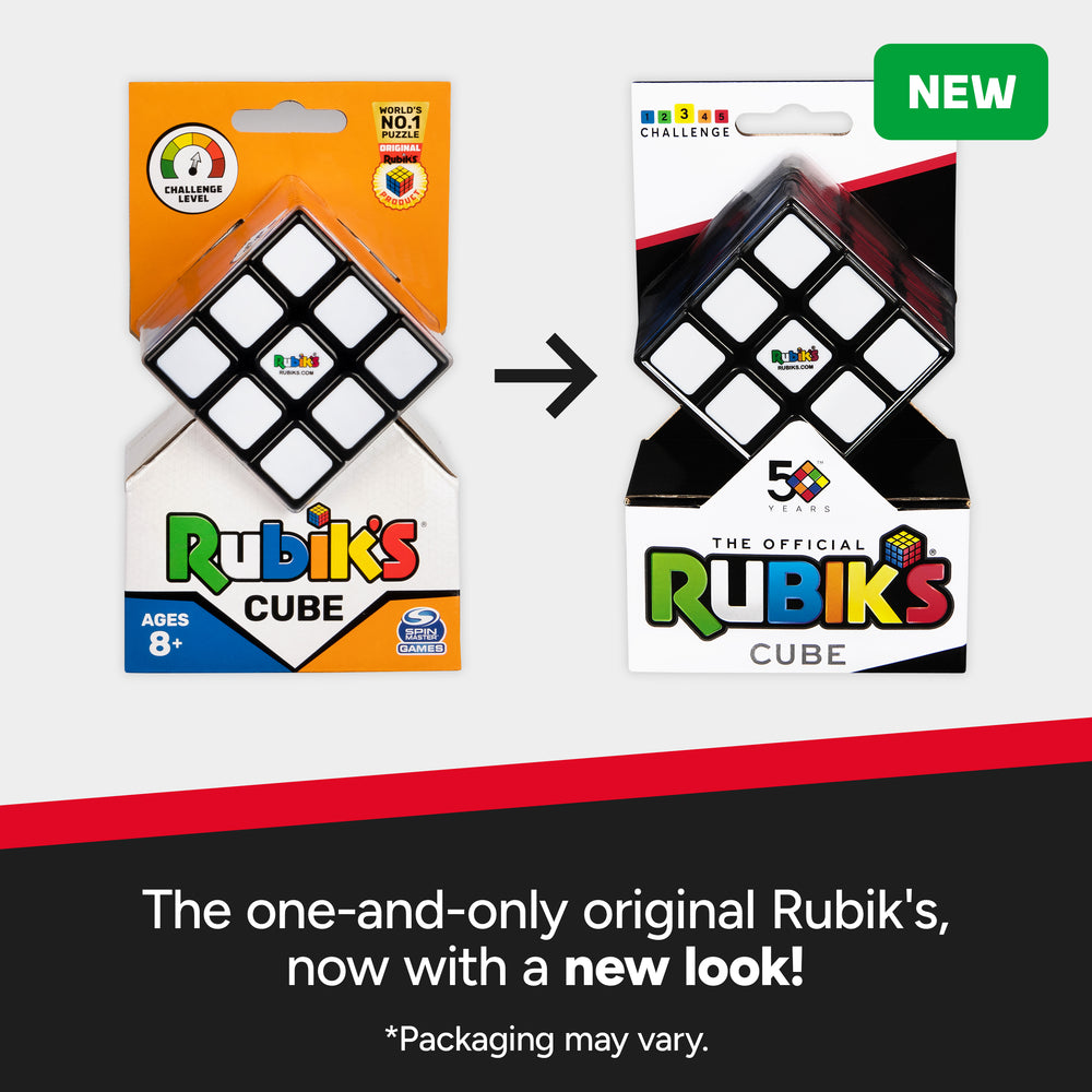 Rubik's 3x3 Classic Brainteaser Cube - Spinmaster