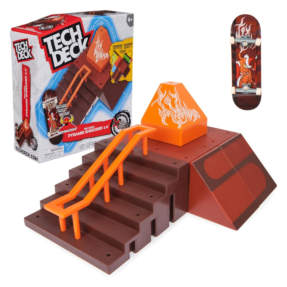 Tech Deck X-Connect: Pyramid Shredder 2.0 Fingerboard Park Creator