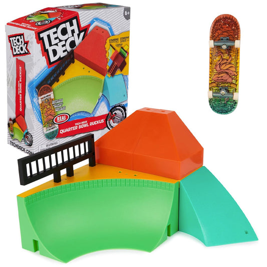 Tech Deck X-Connect Park Quarter Bowl Ruckus Ramp Set